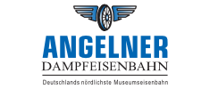 Text-Bildmarke Angelner Dampfeisenbahn